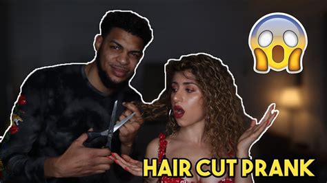 Cutting My Girlfriends Hair Prank She Goes Crazy Youtube