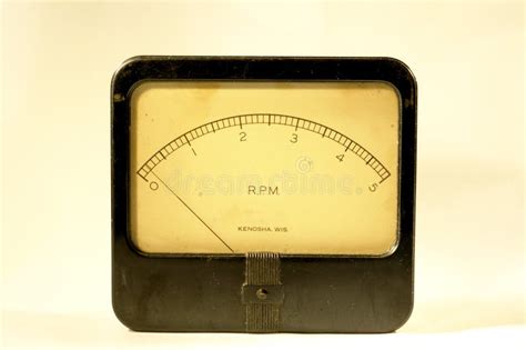 Vintage Tachometer Stock Photo Image Of Electronic Antique 65030