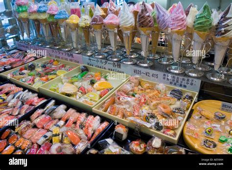 Plastic Sushi Ice Cream Cones Hi Res Stock Photography And Images Alamy