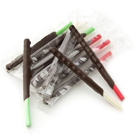 Holiday Mix Reception Candy Sticks Chocolate Dipped