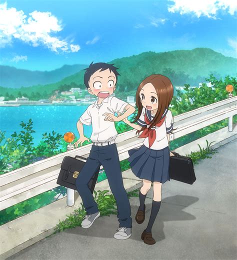 Karakai Jozu No Takagi San Segunda Temporada Dibujos Anime De Amor Parejas De Anime Anime Kawaii