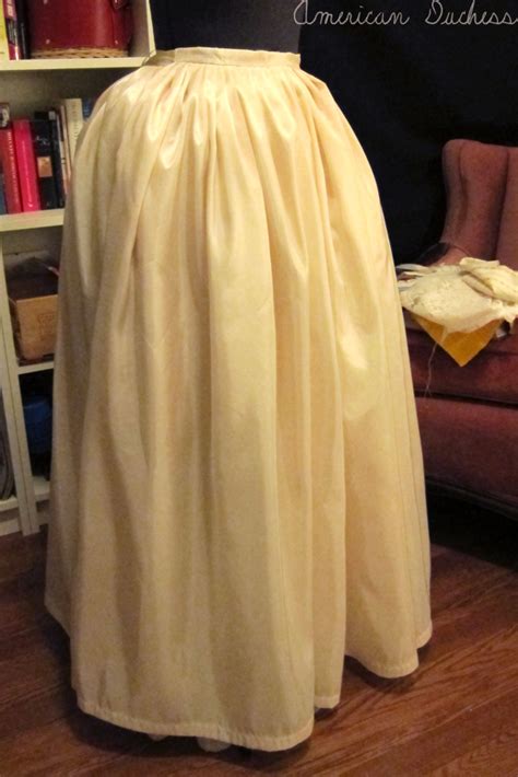 How To Make An 18th Century Petticoat American Duchess Blog