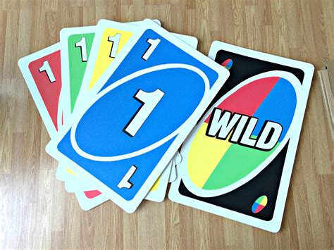 Giant Uno Card Prop Uno Cards Props Standee First Birthday Party Theme With Images First