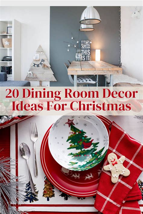 20 Dining Room Decor Ideas For Christmas