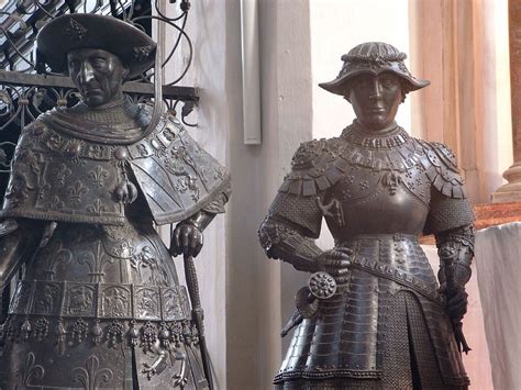 Philip The Good And Charles The Bold Dukes Of Burgundy At The Tomb Of