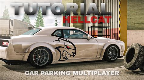 Dodge Challenger Hellcat Car Parking Multiplayer Youtube