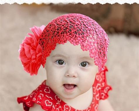 Kids Baby Girl Lace Flower Supreme Headband Bebe Vestido Infantil