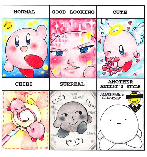 Style Meme Kirby By Paperlillie On Deviantart