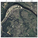 Aerial Photography Map of Munhall, PA Pennsylvania