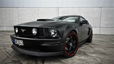 Black Mustang Gt Wallpapers Top Free Black Mustang Gt Backgrounds