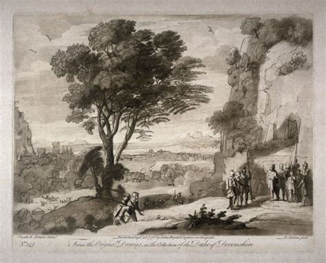 No145 Landscape With David At The Cave Of Adullam The 45th Plate