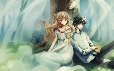 Share the best gifs now >>>. Romantic Anime Wallpapers (65+ pictures)