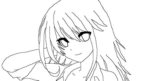 Anime Line Drawing At Getdrawings Free Download
