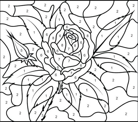 The coloring page gallery below will keep your kids (boys & girls as well color by number. Difficult Color By Number Coloring Pages For Adults at ...