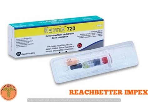 720 Mg Havrix Injection At Rs 100piece Hepatitis A Vaccine In Nagpur