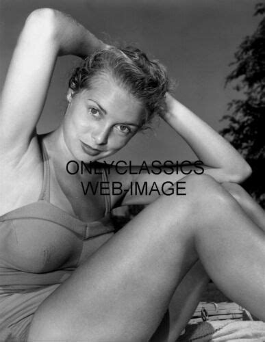 Sexy Girl Janet Leigh Swimsuit Photo Print Pinup Cheesecake Arms Behind