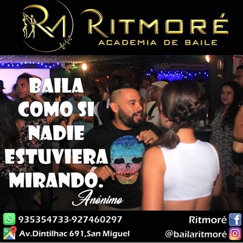 Baila Como Si Nadie Te Estuviera Mirando Bachata San Miguel Danza