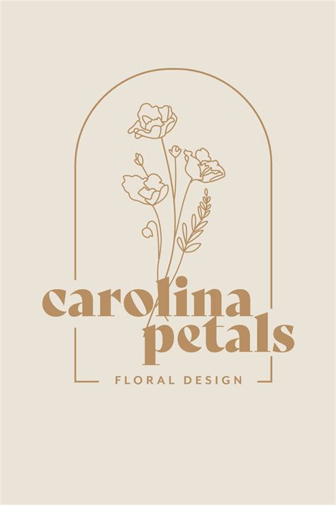 Logobrand Design For A Wedding Floral Company Florist Brand Florist