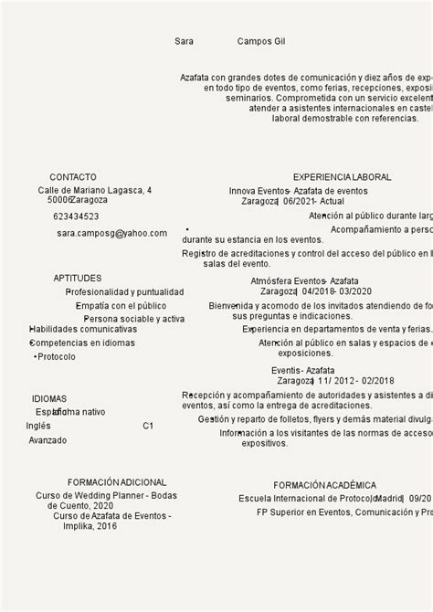 Ejemplos de currículum España y modelos miCVideal