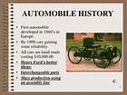 PPT - AUTOMOBILE HISTORY PowerPoint Presentation, free download - ID ...