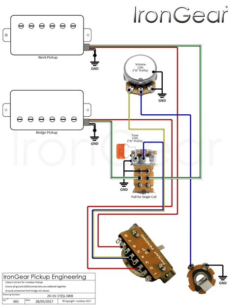 Wiring Diagram Push Pull Humbuckers For Coil Split Wiring Diagram