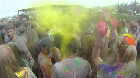 The Holi Festival Of Colors In Spanish Fork Utah 2012 Youtube
