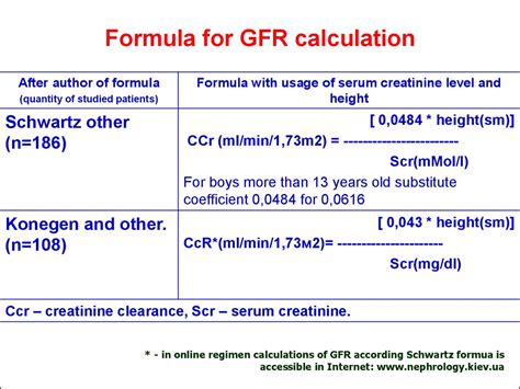 It is likely to be more accurate than this calculator, which cannot take into. Calculate Gfr From Creatinine Clearance Equation ...