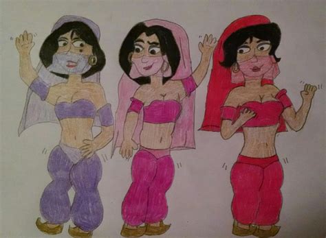 Request 55 Three Balcony Harem Girls From Aladdin By Sparrow12592 On