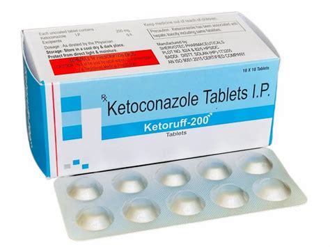 Ketoconazole Tablet I P 200mg Medcure Pharma At Rs 148stripe In Baddi