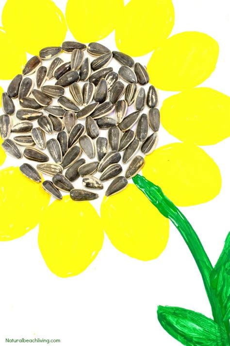 Easy Sunflower Art For Kids Sunflower Craft Ideas