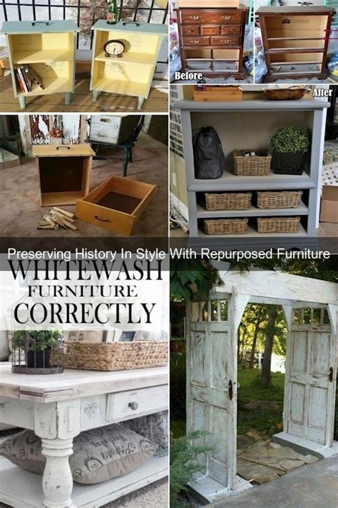 Upcycled Furniture Diy Rustic Repurposed Decor Pinterest Upcycled