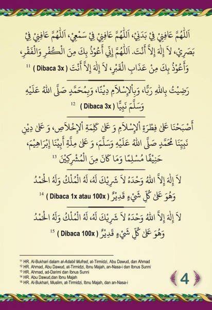 Penjabaran dari doa pagi dan petang. dzikir pagi dan petang pdf | Abu Abdurrohman Manado