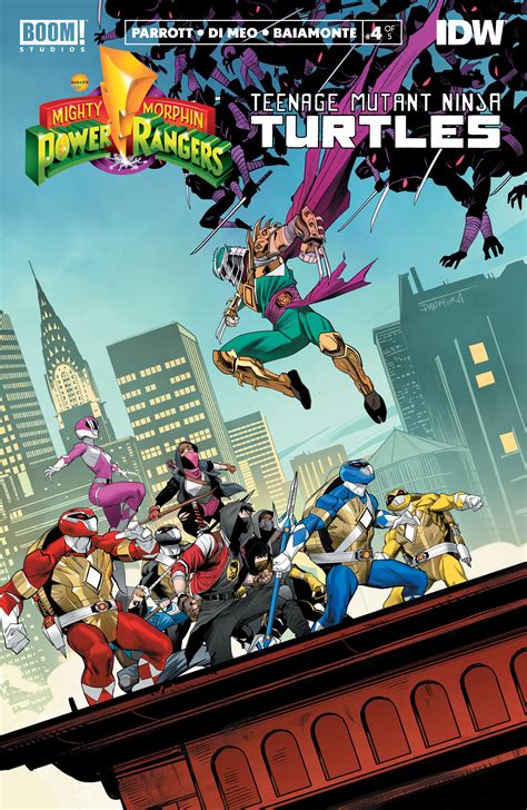 Mighty Morphin Power Rangersteenage Mutant Ninja Turtles 4