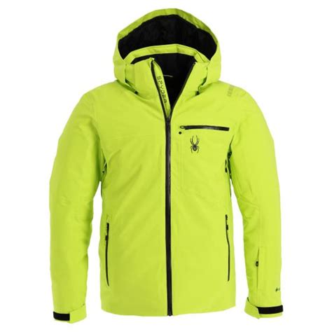 Spyder Tripoint Gtx Ski Jacket Men Lime Green