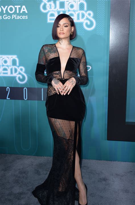 Kehlani Shows Off Her Curves In See Through Gown