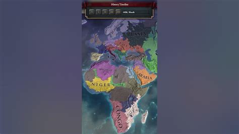 Eu4 Regions Are Countries Europe Africa Ai Only Timelapse Youtube