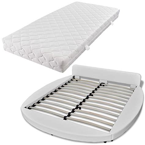 Verkaufe neue matratze 1.58x 7cm von top schaum, mit neuen wasser abweisenden stoff bezug. Festnight Polsterbett Bett Doppelbett Ehebett aus ...