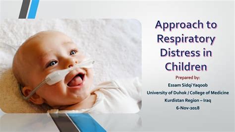 Recognising The Child With Respiratory Distress Ppt