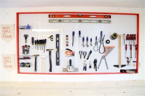 How To Build A Diy Pegboard Wall For Your Workshop Love And Renovations