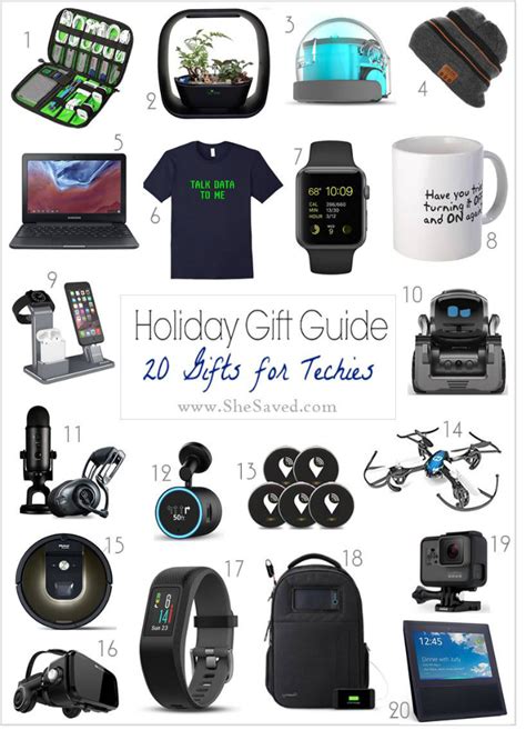 Holiday T Guide Ts For Techies Shesaved®
