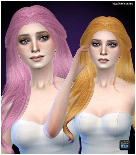 Simista Nightcrawler Milady Hairstyle Retextured Sims 4 Hairs Sims