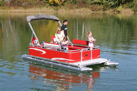 Route 96 Power And Paddle Electric Pontoon Boat Inflatable Kayak