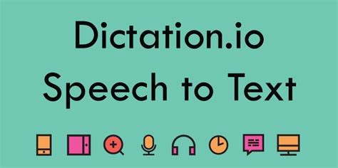 Dictation Io Type With Your Voice Ahead