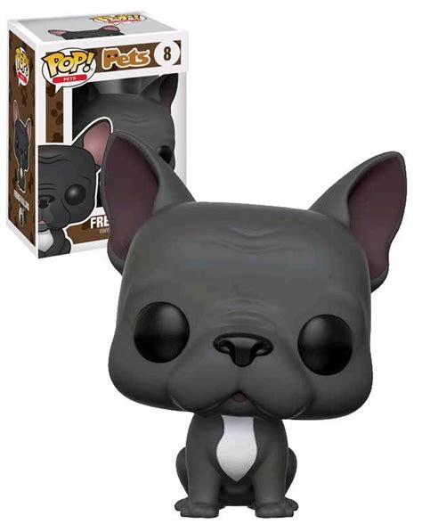 Funko Pop Pets 08 French Bulldog Grey New Mint Condition Vaulted
