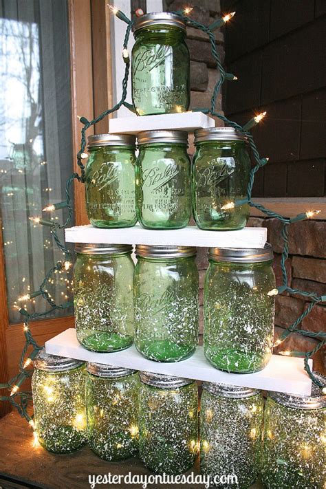 12 Mason Jar Christmas Decorations You Can Make Yourself