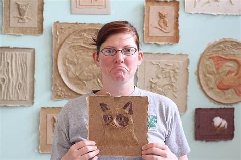 I Don T Think Grumpy Would Approve The Grumpy Cat Art Project