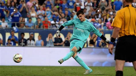 Thibaut Courtois Penalty Wins It For Chelsea After Psg Draw Eurosport