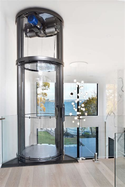 Vuelift Mini Glass Elevator By Savaria Azure Magazine Azure Magazine