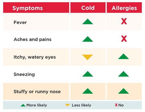 Cold Vs Allergies Get Relief Responsibly