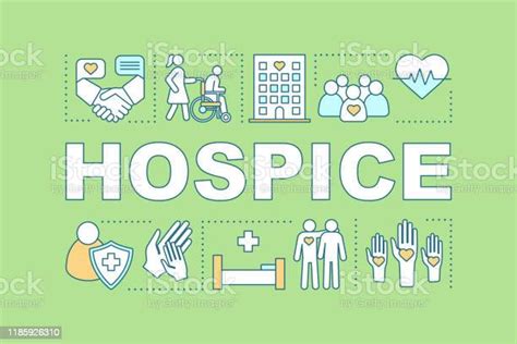 Hospice Word Concepts Banner Stock Illustration Download Image Now